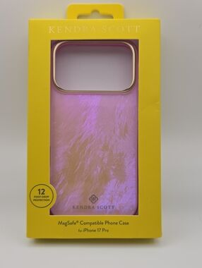 Kendra Scott Iridescent Pink MagSafe Phone Case